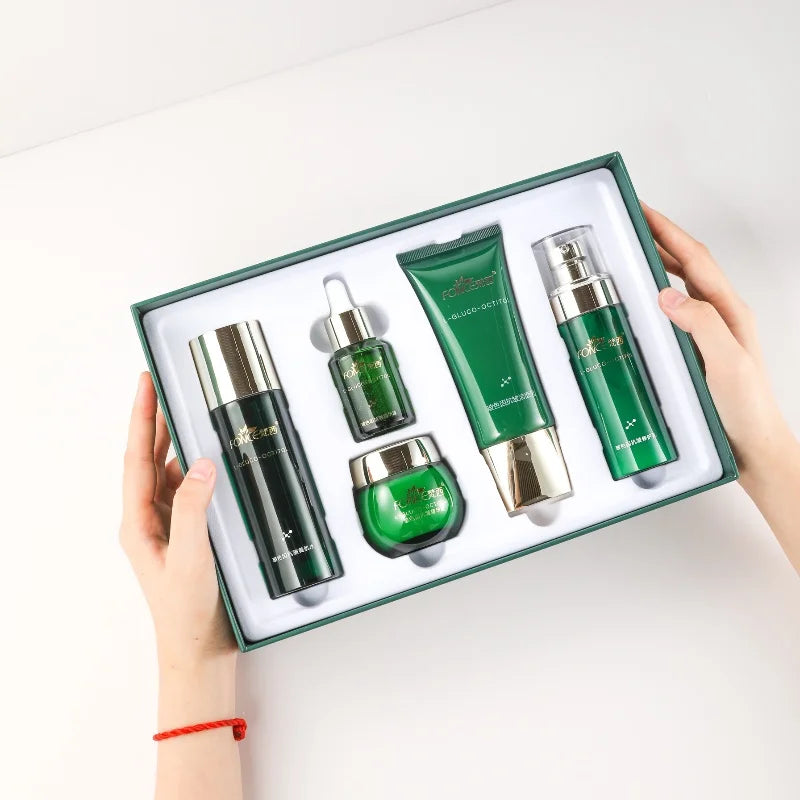Five Piece FONCE Bose Skin Care Set Face Essence Moisturizing Korean Face Set，all-in-one skin lotion