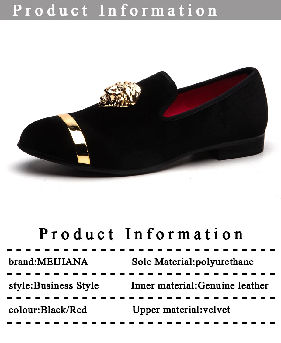 Men's Loafers Brand Suede Velvet Leather Shoes Vintage Slip-on Classic Casual Men Driving Shoes Wedding Male Dress Shoes 39-47