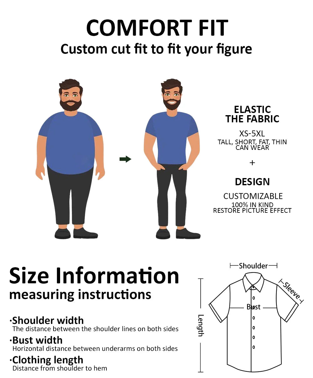 2023 Men's Shirts Lapel Streetwear Vintage Shirt For Men Skull Hip Hop Short Sleeve Top Party Summer Casual Hawaiian