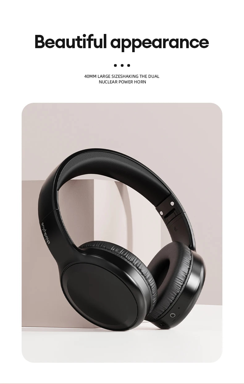 Choice Lenovo TH30 Wireless Bluetooth 5.3 Headphone Sport With Mic Music Headset Foldable Low Latency Gaming Earphone For Xiaomi