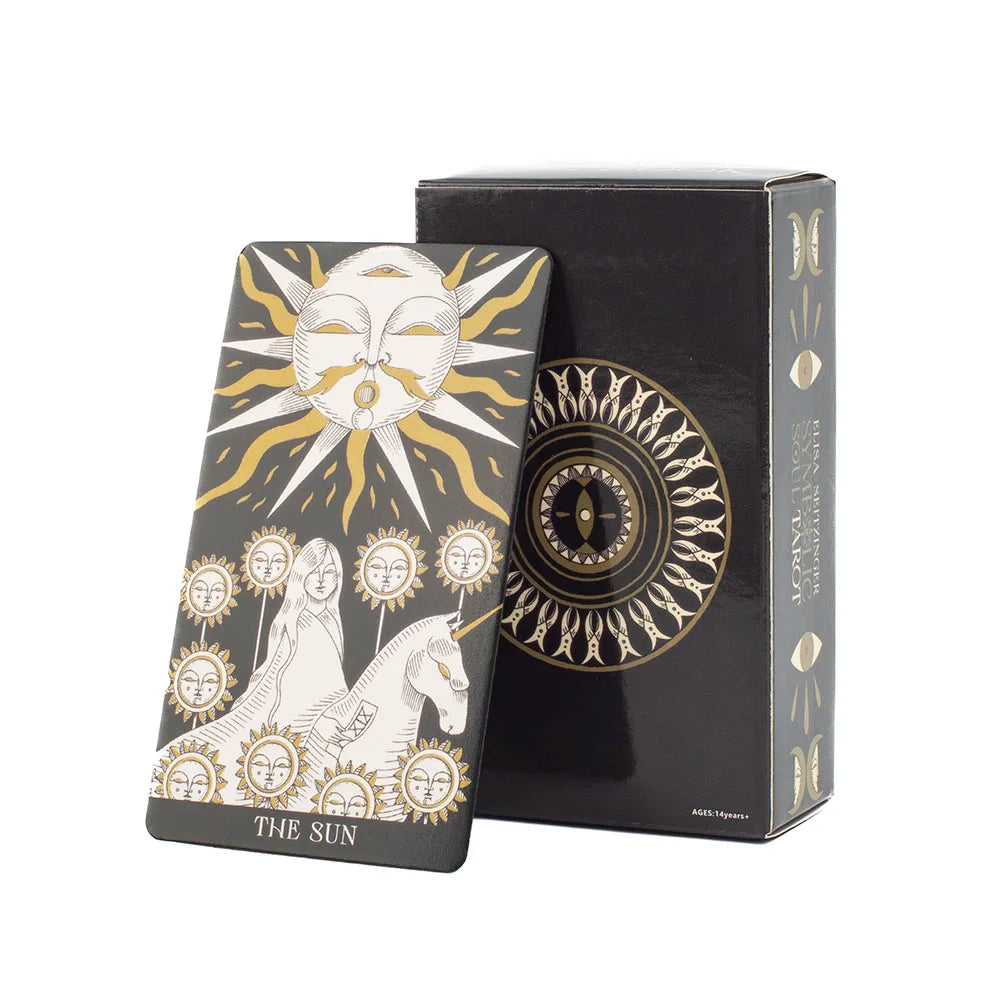 78 Card Deck Kitten Tarot Oracle Card Fate Divination Leisure Entertainment Family gatherings Tarot Card Game