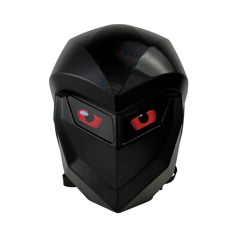 LED Backpack For Men Extended Motorcycle Cycling Bluetooth DIY Helmet Backpack for woman Business Travel Hiking Laptop Backpack