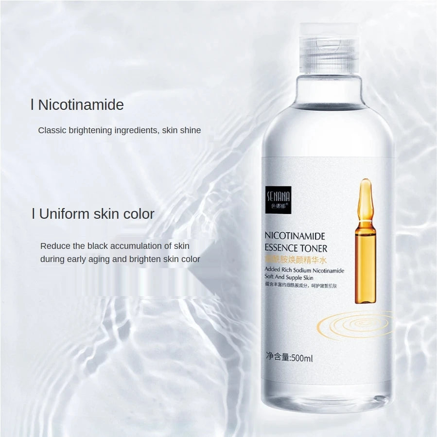 Sadoer 500 mL Essence Water Toner – Niacinamide · Hyaluronic Acid · Arbutin