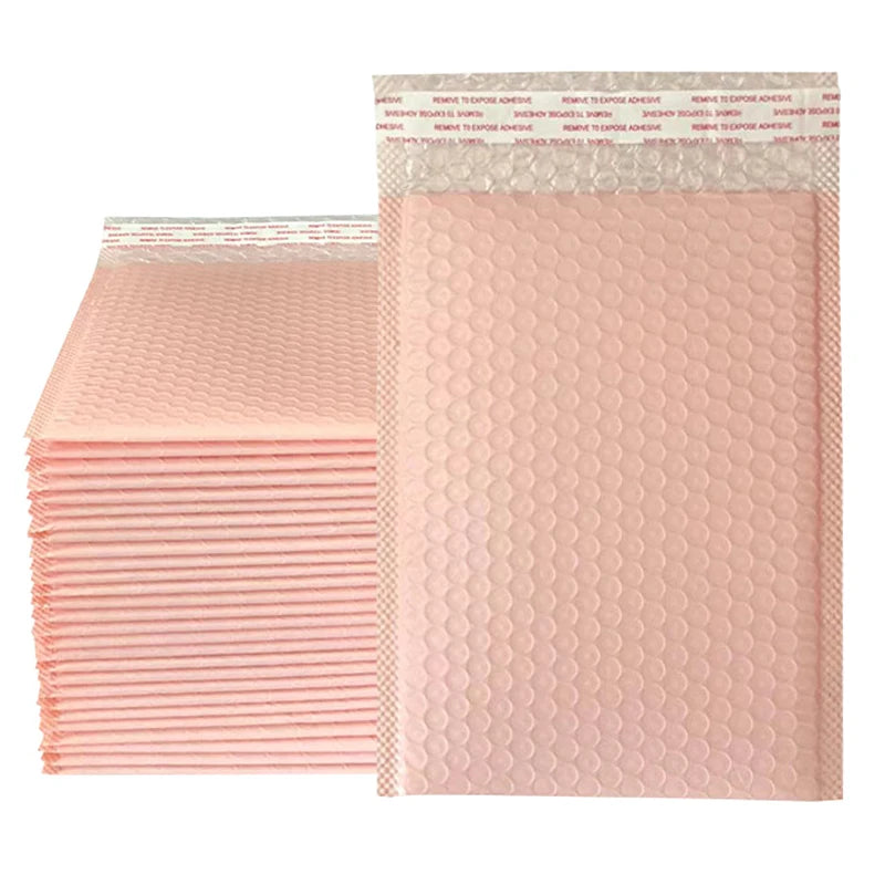 50PCS Purple Bubble Mailers Bubble Padded Mailing Envelopes Mailer Poly for Packaging Self Seal Shipping Bag Bubble Padding