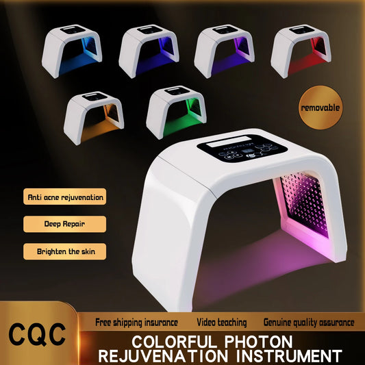 7 Colors Led Mask PDT LED Mask Light Therapy Skin Care Tools Beauty Health Facial Masks Red Light Therapy Wrinkle Remove Spa Us