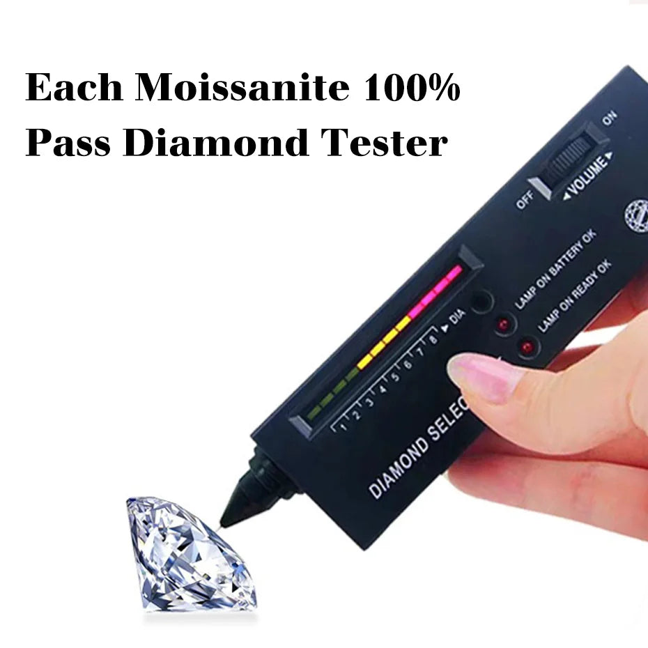 Szjinao 100% Real Gold 14k Gold Moissanite Ring Women Luxury Wedding AU585 K Gold Jewelry Promise Rings Clearance Sale Items Hot