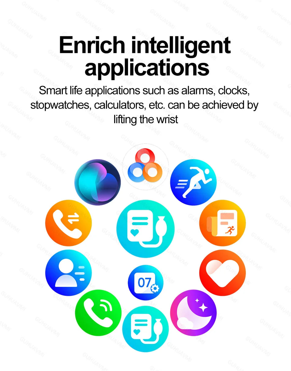 Smartwatch Men Women NFC AMOLED Screen Always Show Time Clock  Bluetooth Call IP68 Waterproof Smart Watch Sport Fitness Bracelet