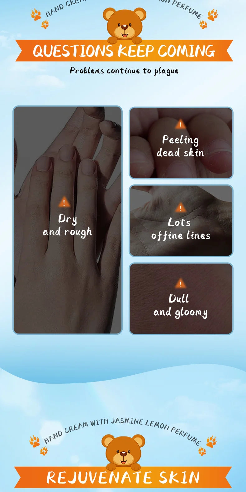 SADOER Strawberry Perfume Hand Cream Moisturizing Nourishing Anti Wrinkles Hydrating Cute Cartoon Hands Skin Care Prodcuts