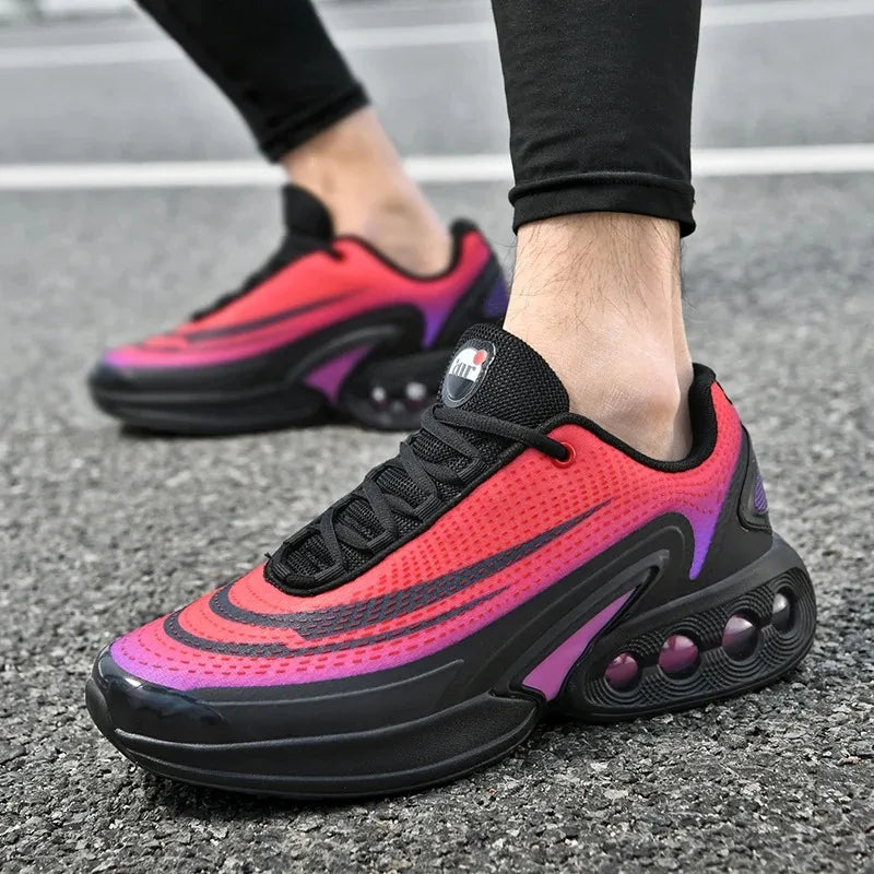 Summer Men's Running Shoes New Professional Carbon Plate Sports Training Shoes Outdoor Non-slip Shock-absorbing Tennis Shoes
