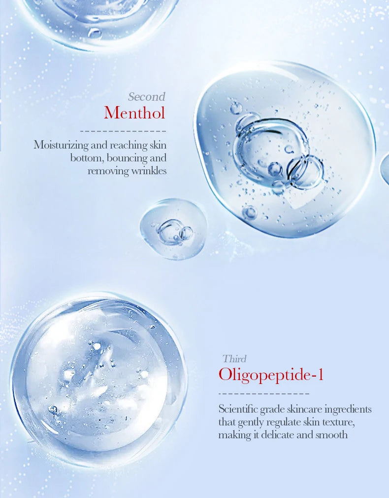 10pcs SADOER Hyaluronic Acid Collagen Face Mask For Forehead Eyes Cheek Moisturizing Firming Hydrating Facial Patches Skin Care