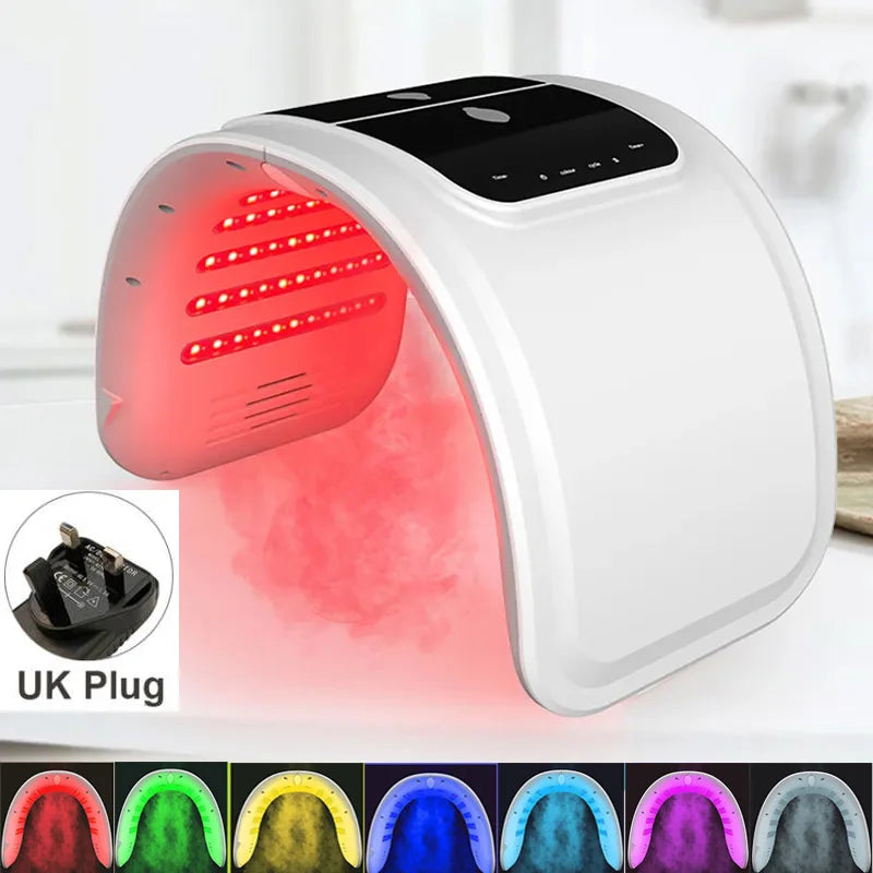 New LED Face Mask Equipment 7 In 1 Color Face SPA Facial Device Skin Rejuvenation Light Facial Body Beauty Machine For Skin Care