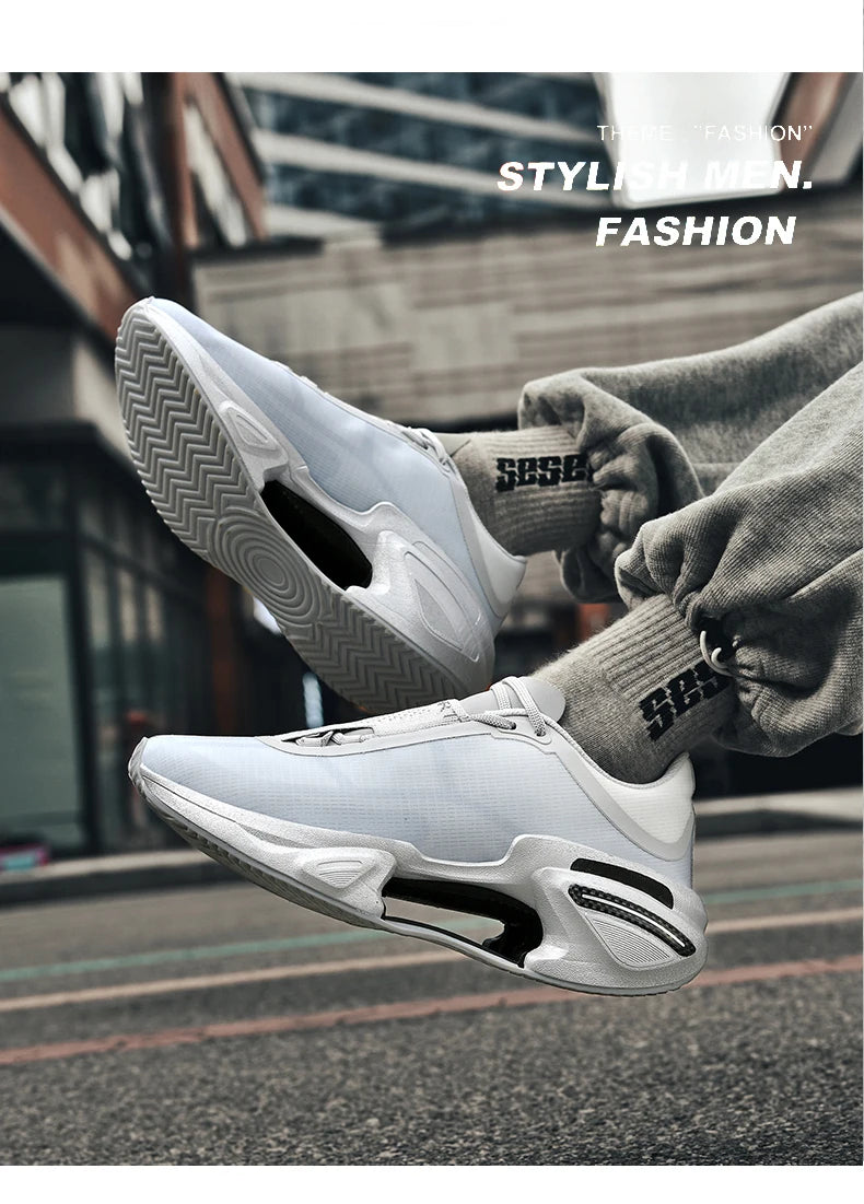 2025 New Men Sports Breathable Lightweight Comfortable Athletic Nonskid Sneakers Daily Leisure Shopping Walking Marathon Shoes