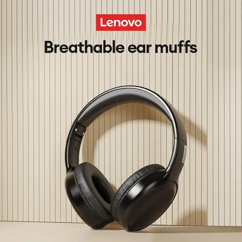 Choice Lenovo TH30 Wireless Bluetooth 5.3 Headphone Sport With Mic Music Headset Foldable Low Latency Gaming Earphone For Xiaomi