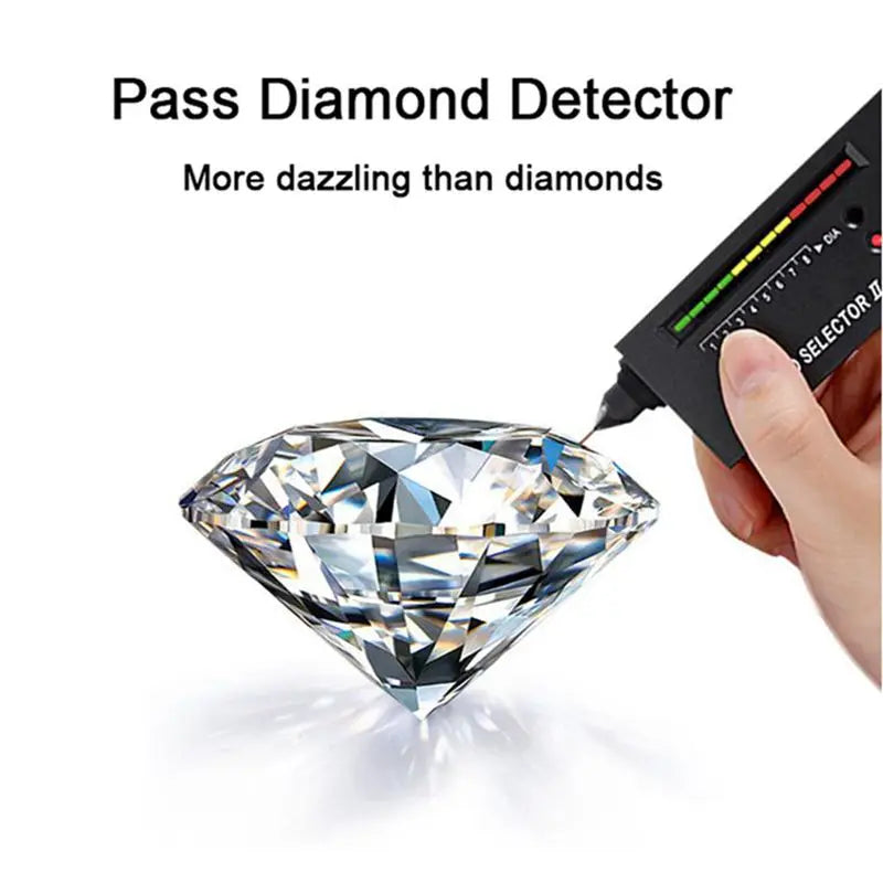 Lnngy 1.0 Carat Moissanite Rings With Certificate 10K Solid Gold Engagement Ring For Women Stacking Trendy Wedding Jewelry