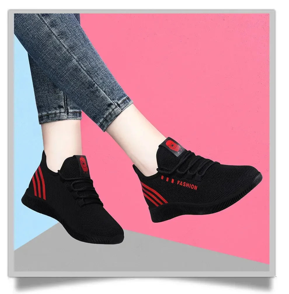 Running Shoes Lightweight Sneakers Breathable Walking Sneakers Shoes Free To Adjust The Tightness for Women for Gym Travel Work