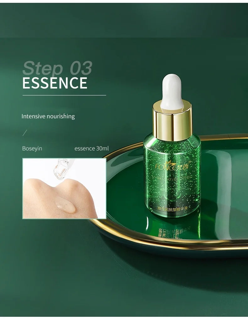 Five Piece FONCE Bose Skin Care Set Face Essence Moisturizing Korean Face Set，all-in-one skin lotion
