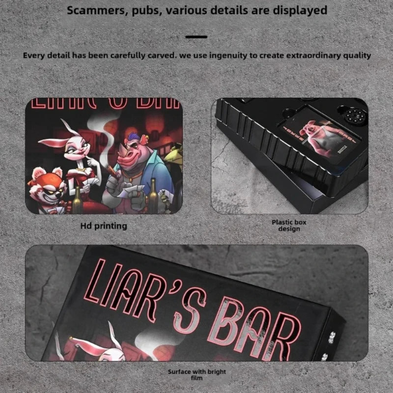 Fraud Pub Table Game Real Physical Cards Popular Poker Cards Game for Partys Gathering Entertainment from Mainland China