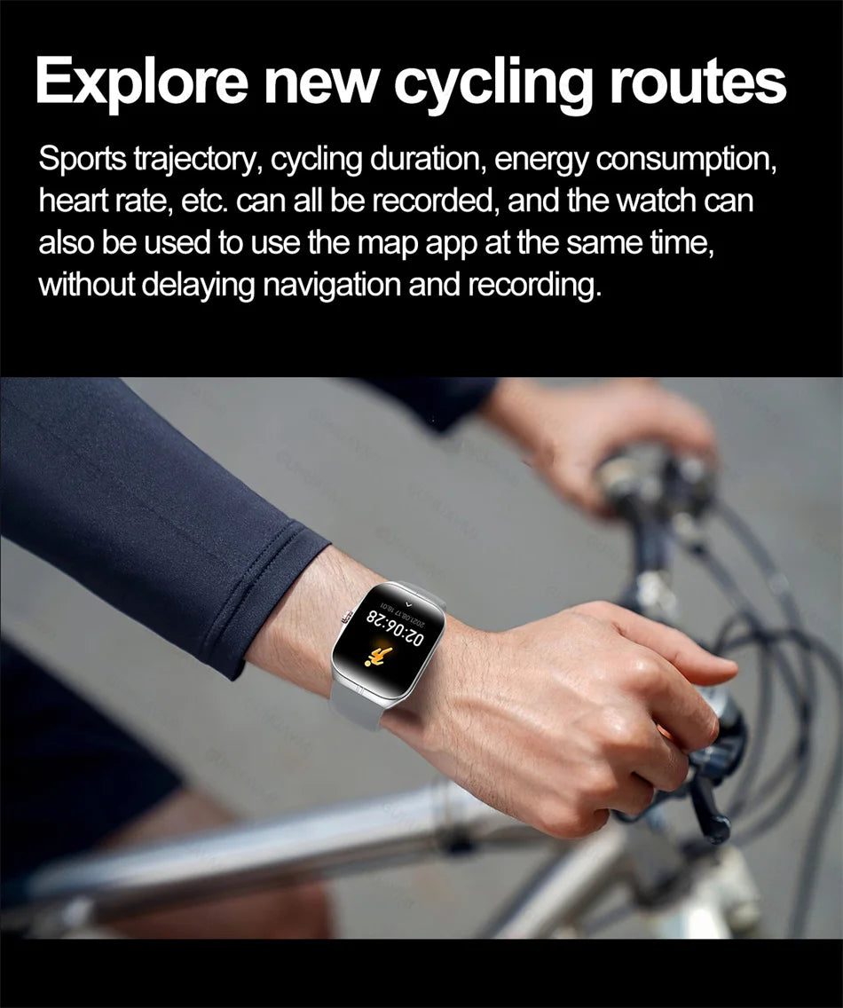 Smartwatch Men Women NFC AMOLED Screen Always Show Time Clock  Bluetooth Call IP68 Waterproof Smart Watch Sport Fitness Bracelet