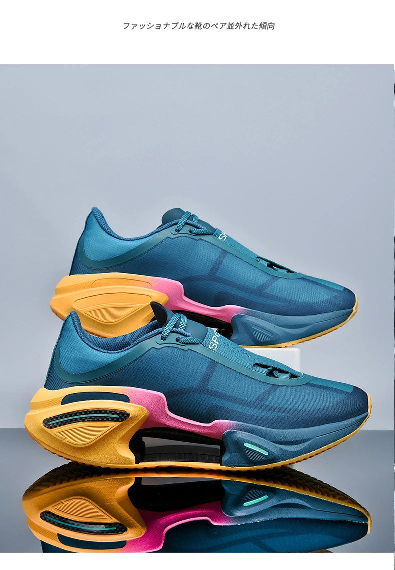 2025 New Men Sports Breathable Lightweight Comfortable Athletic Nonskid Sneakers Daily Leisure Shopping Walking Marathon Shoes