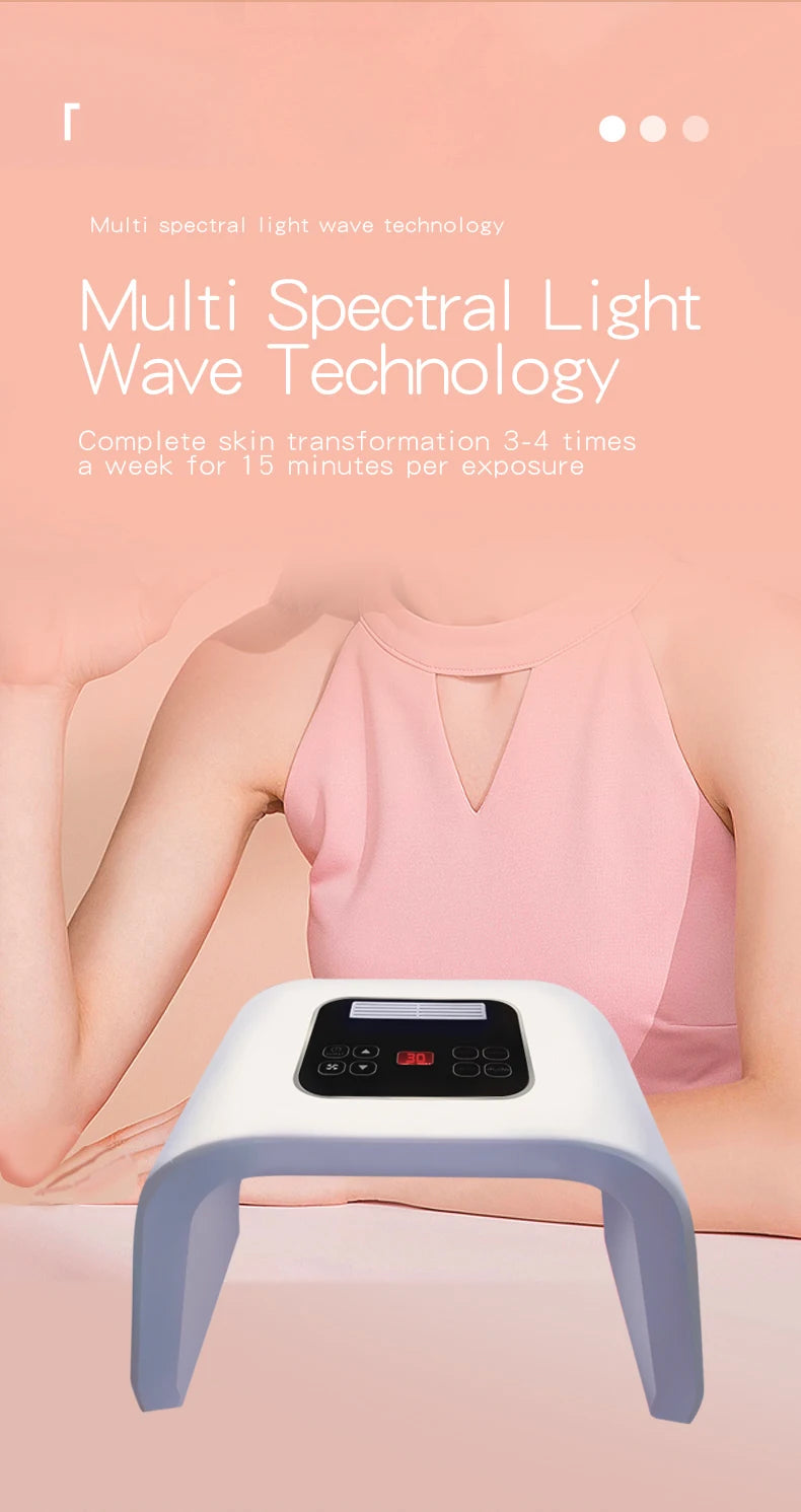 7 Colors Led Mask PDT LED Mask Light Therapy Skin Care Tools Beauty Health Facial Masks Red Light Therapy Wrinkle Remove Spa Us