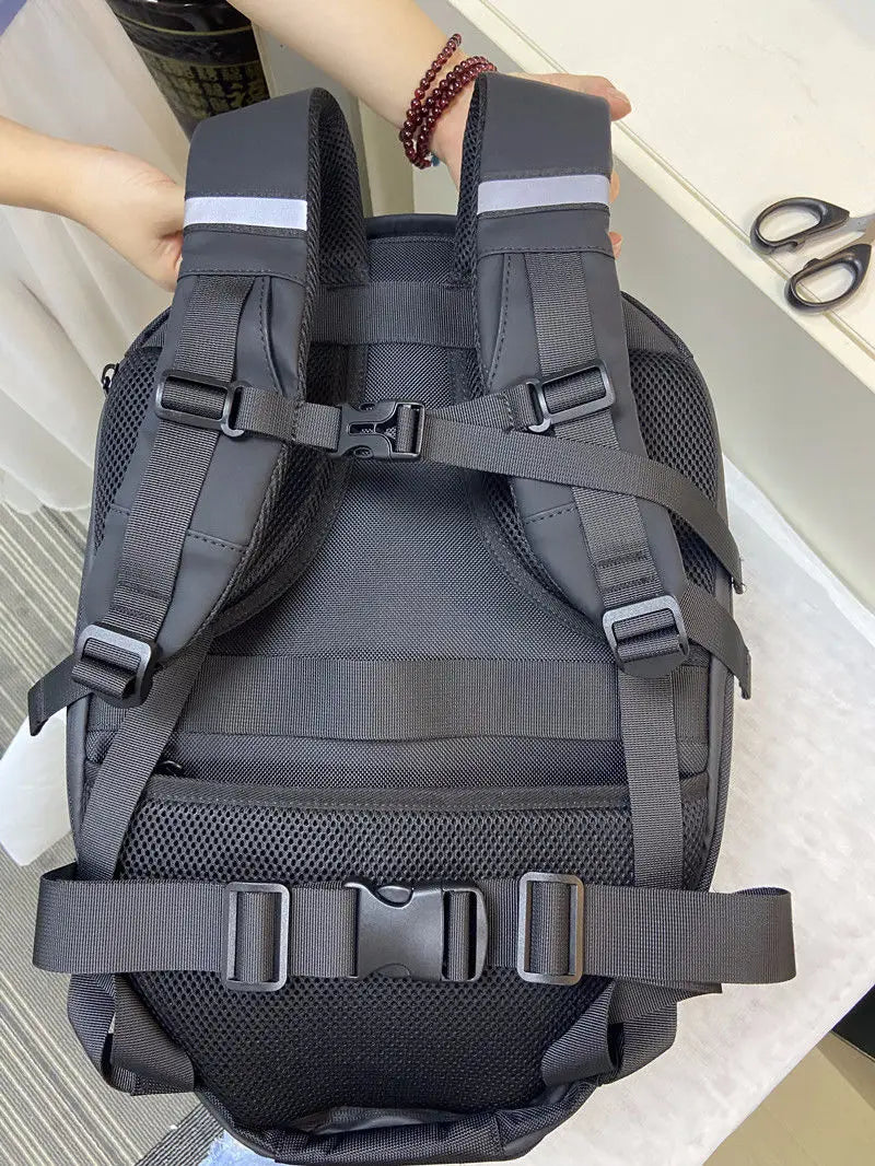 Led Riding Backpack Men Motorcycle Backpack Sports Personality Diy Knight Backpack Women Bag Mochila Feminina School Bags Rugzak