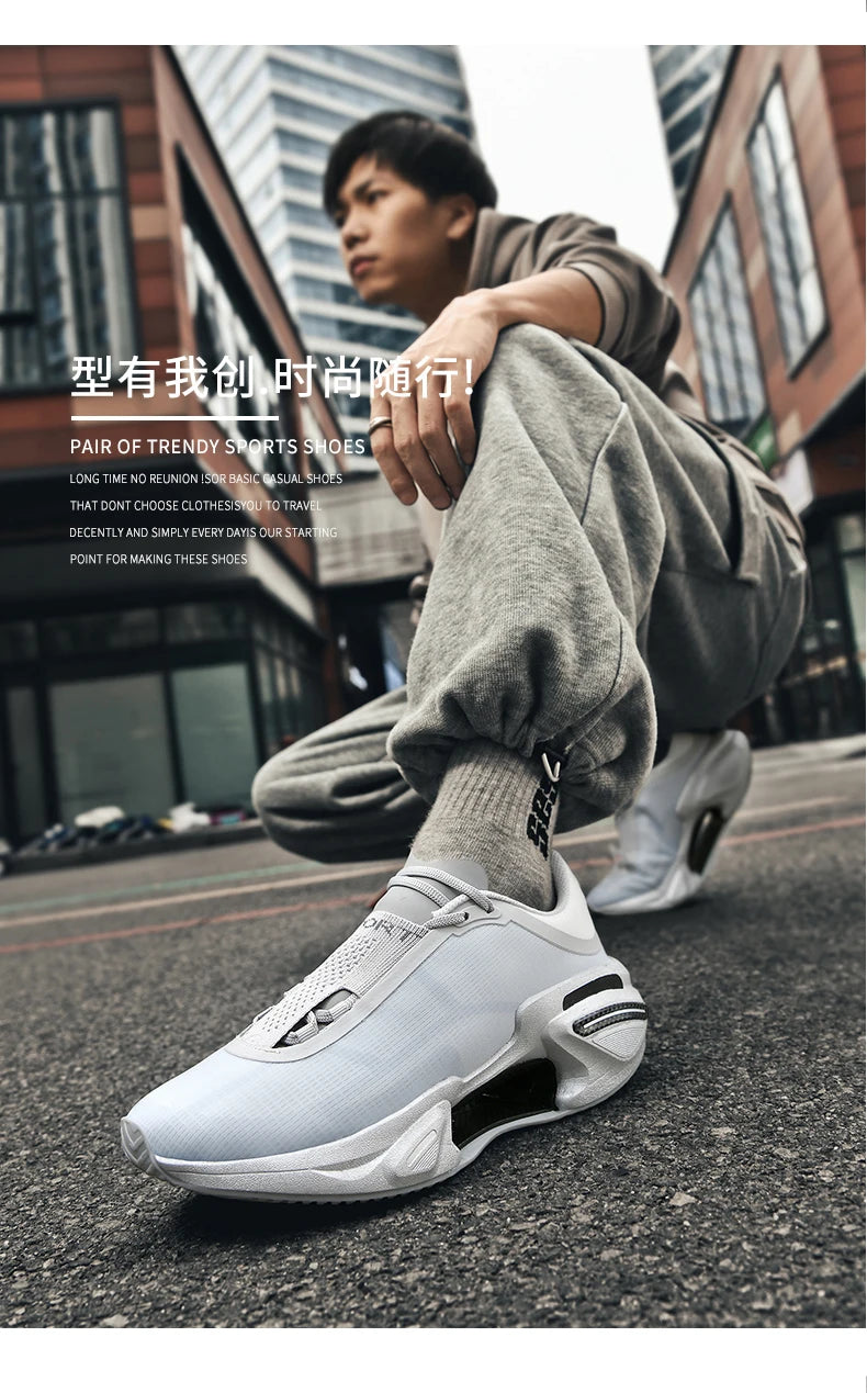2025 New Men Sports Breathable Lightweight Comfortable Athletic Nonskid Sneakers Daily Leisure Shopping Walking Marathon Shoes