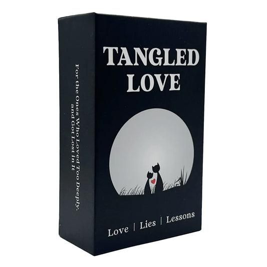 12x7cm Soul Heart ，Tangled Love Card Deck，78Pcs, No Manual Card Games Oracle