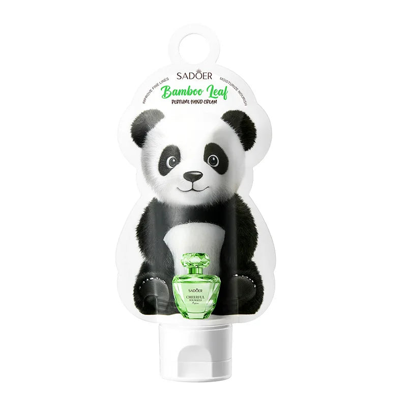 SADOER Strawberry Perfume Hand Cream Moisturizing Nourishing Anti Wrinkles Hydrating Cute Cartoon Hands Skin Care Prodcuts