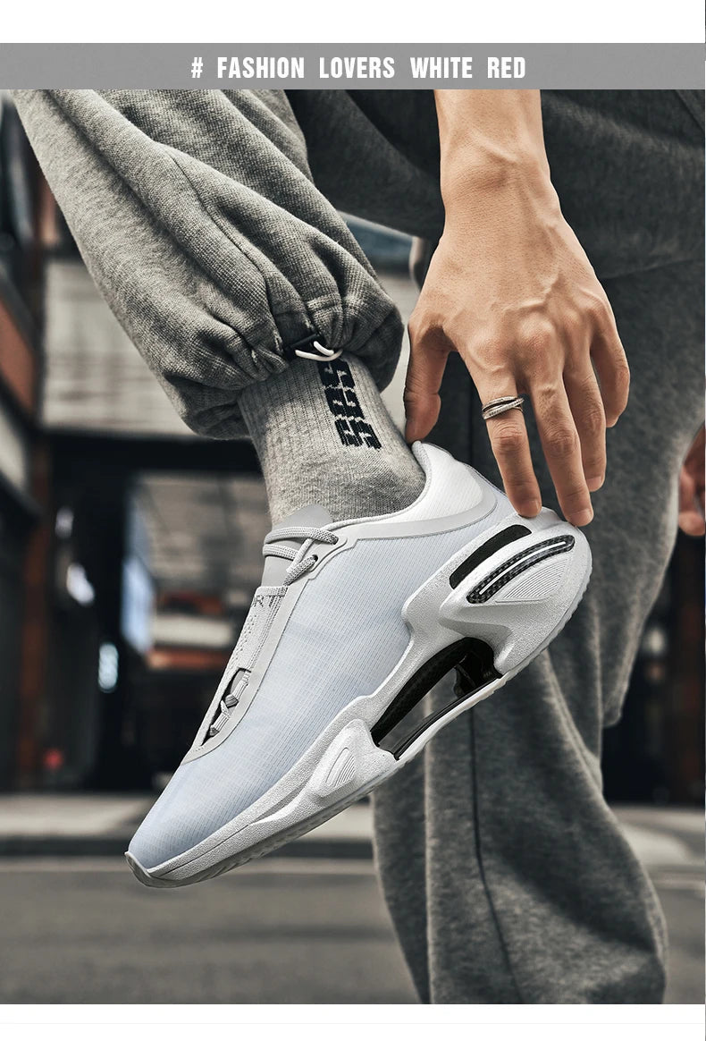 2025 New Men Sports Breathable Lightweight Comfortable Athletic Nonskid Sneakers Daily Leisure Shopping Walking Marathon Shoes