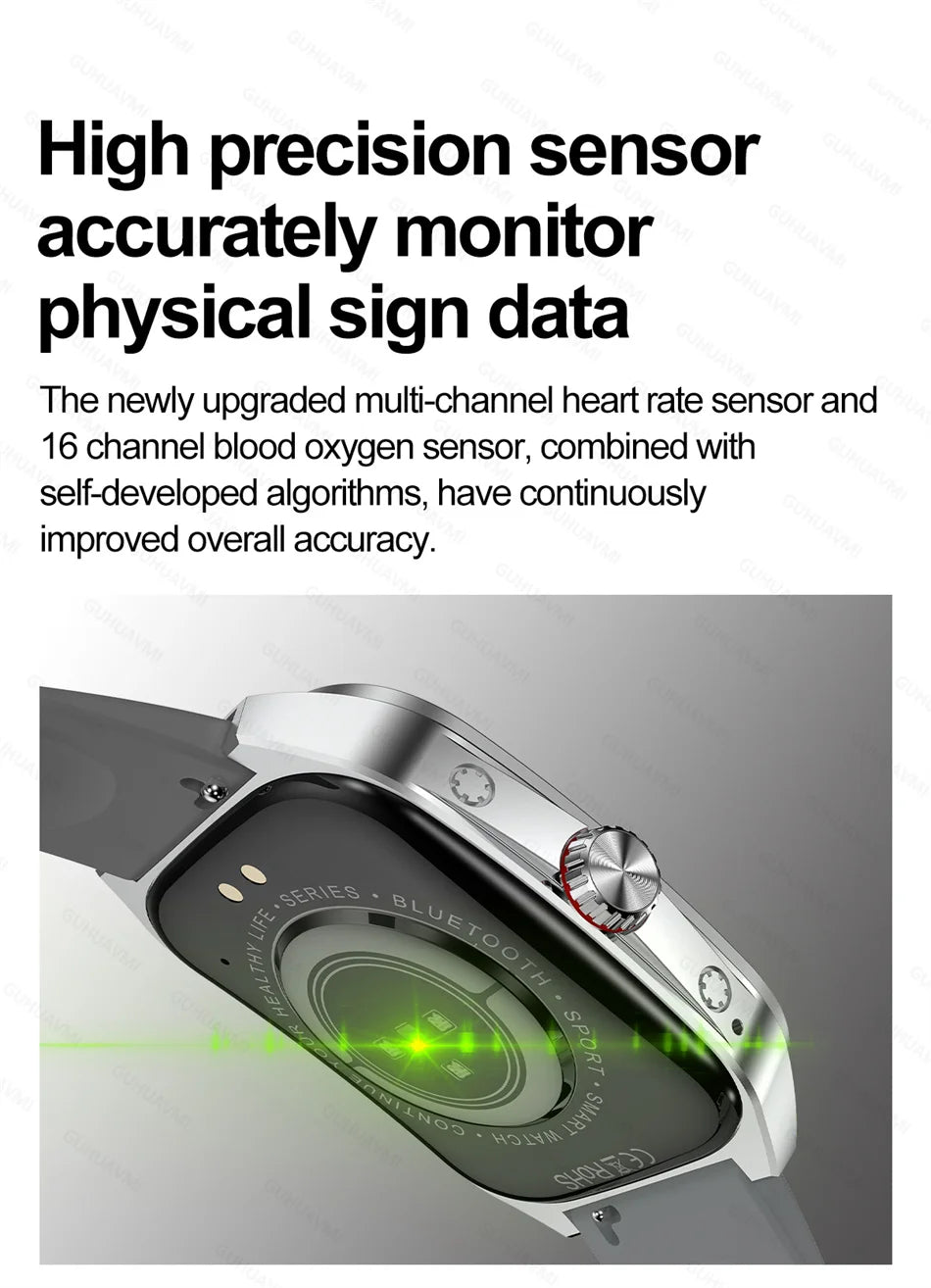 Smartwatch Men Women NFC AMOLED Screen Always Show Time Clock  Bluetooth Call IP68 Waterproof Smart Watch Sport Fitness Bracelet