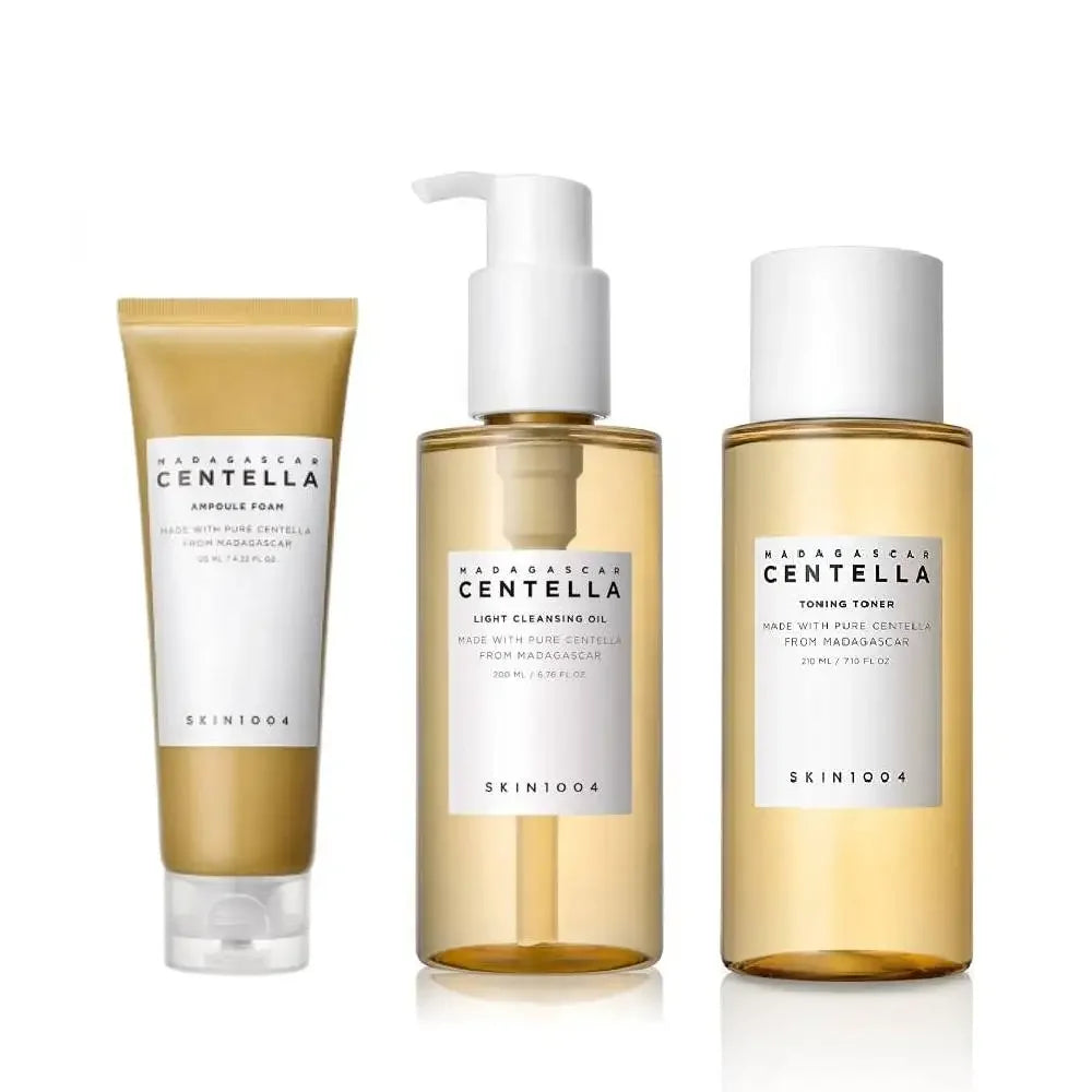 New Skin1004 Centella Asiatica Toner Cleanser Facial Serum Cleansing Oil & Moisturizer Skincare Set Original Products