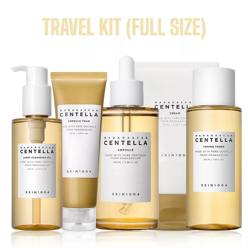 New Skin1004 Centella Asiatica Toner Cleanser Facial Serum Cleansing Oil & Moisturizer Skincare Set Original Products