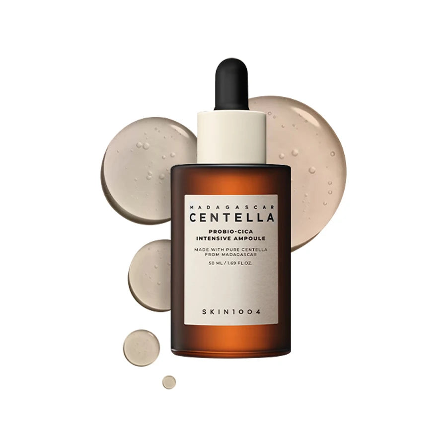 SKIN1004 Madagascar Centella Asiatica Essence Moisturizing Niacinamide Effective for Skin Care Probio-Cica Ampoule 95 ml