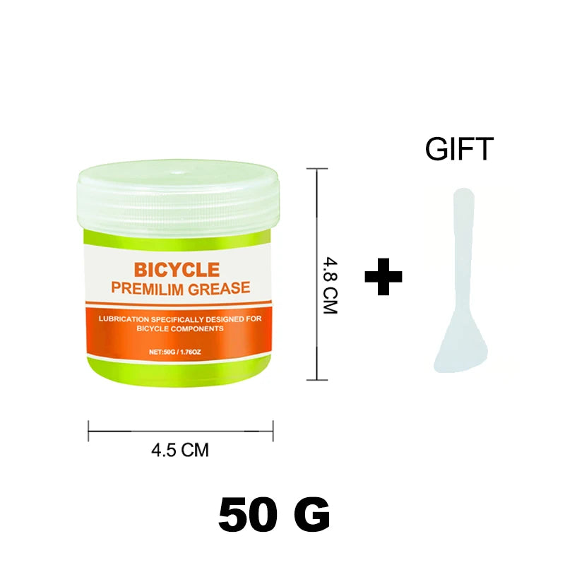 Bicycle High Quality Lubricating Oil For Shimano Green Effect Bearing Grease Hub Lubricants Lipid Elements 50g