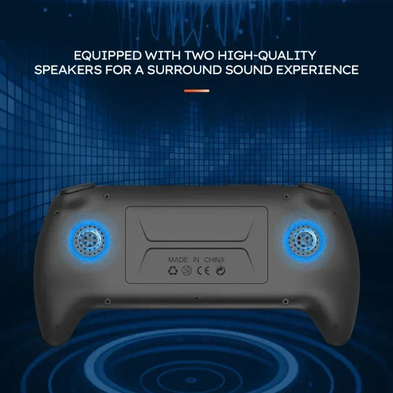 NEW Project X Portable Pocket Video Game Console 128G 40000+ Games 4.3” IPS Screen Support PS1 Retro Gaming Dual Speaker Stereo