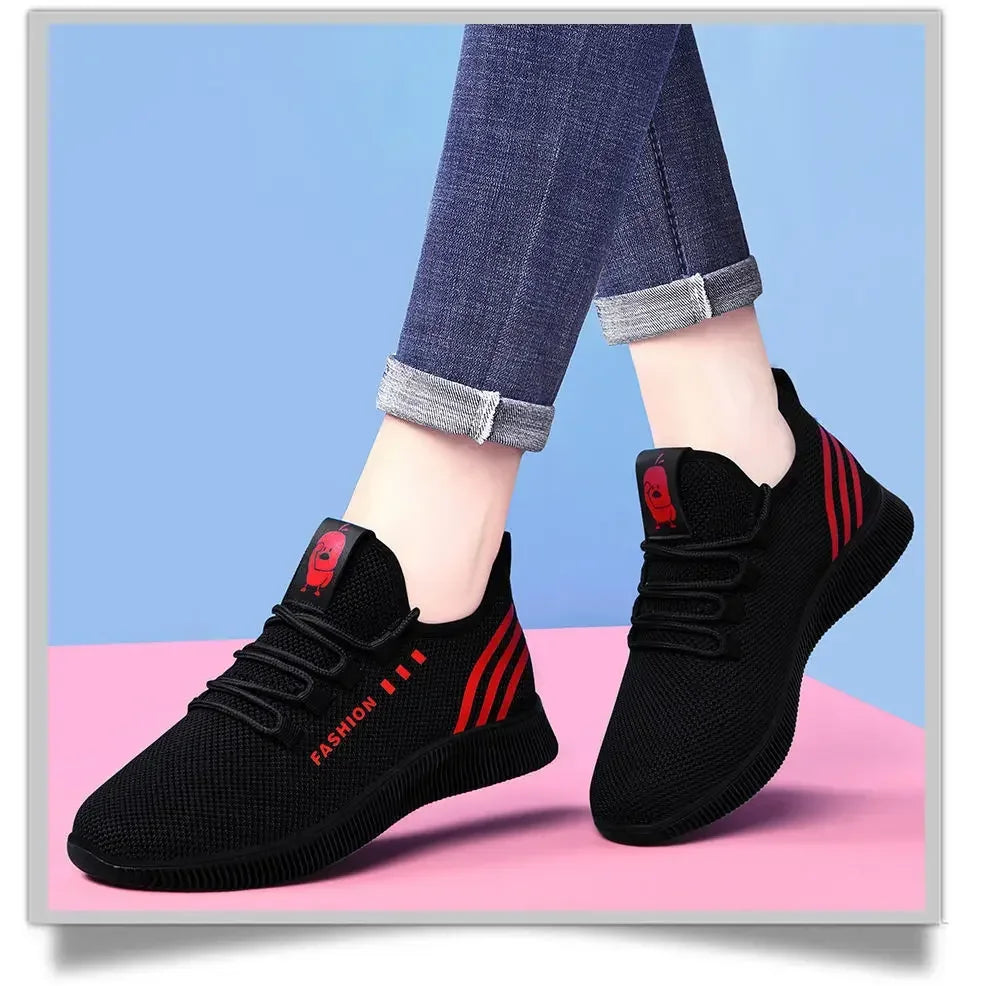 Running Shoes Lightweight Sneakers Breathable Walking Sneakers Shoes Free To Adjust The Tightness for Women for Gym Travel Work