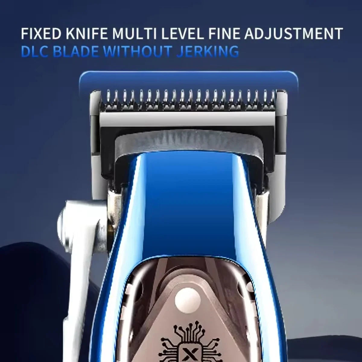 Kemei Trimmer Professional Hair Clipper Adjustable With Charging Base Haircut Machine 10000 RPM Trimer for Men KM-2361
