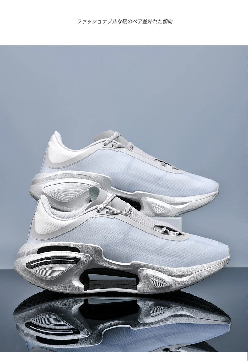 2025 New Men Sports Breathable Lightweight Comfortable Athletic Nonskid Sneakers Daily Leisure Shopping Walking Marathon Shoes