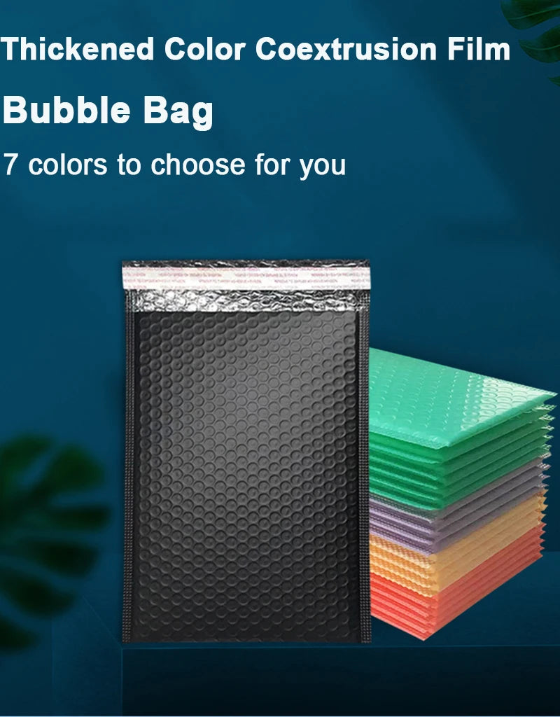 50PCS Purple Bubble Mailers Bubble Padded Mailing Envelopes Mailer Poly for Packaging Self Seal Shipping Bag Bubble Padding