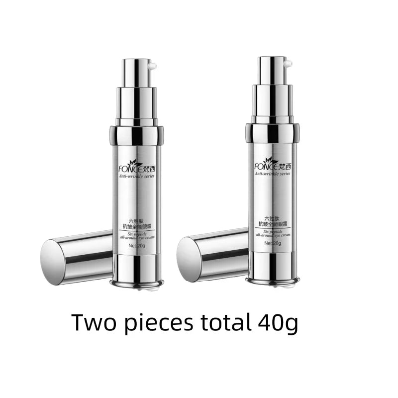 FONCE Six Peptides Eye Cream Eye Care, Moisturizing and Collagen Protein 20g