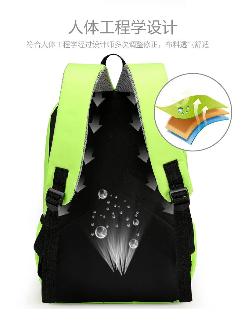 New Disney Stitch Backpack Cute Cartoon Letter Printed Kids Backpacks Kawaii Boys Girls Schoolbags Children School Backpack