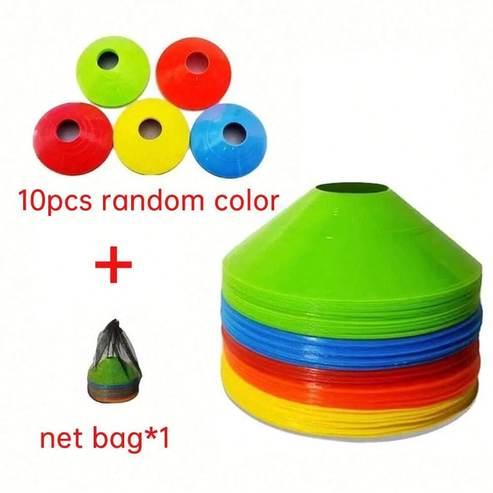 5/10/20/30pcs/Set For Storage Of Football Training Logo Discs with one net bag ,Training Footsteps Set, Logo Disc Set, Basketbal