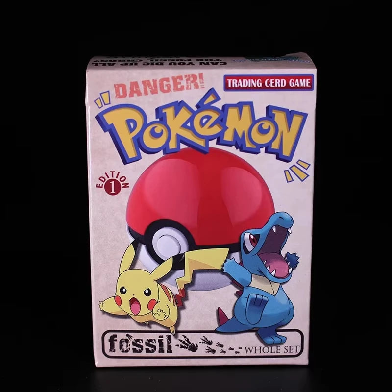 Pokémon Foil 33 Packs 1ST Edition Classic Base Set Proxy Cards PKM Games Board Games Whole Set Card Collection Toys Gift