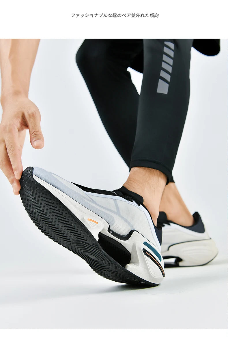 2025 New Men Sports Breathable Lightweight Comfortable Athletic Nonskid Sneakers Daily Leisure Shopping Walking Marathon Shoes