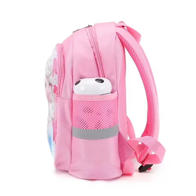 Kindergarten Schoolbag Cartoon Elsa Shoulder Bag Girl Boy Handbag Baby Children Backpack Kid Frozen Schoolbag Backpack