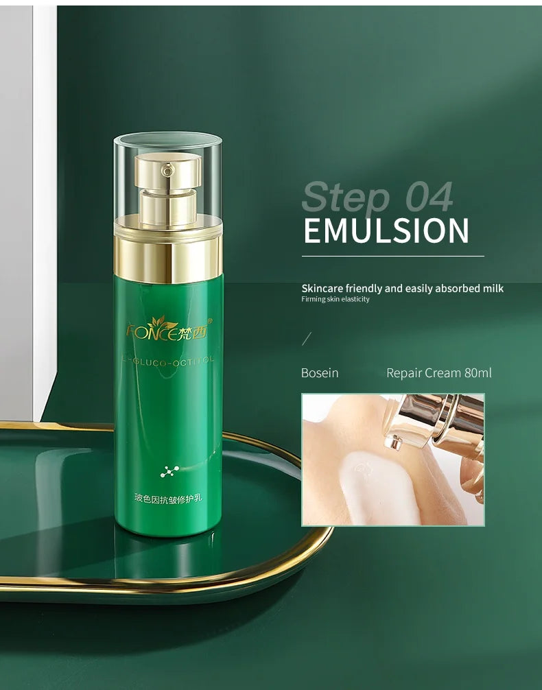 Five Piece FONCE Bose Skin Care Set Face Essence Moisturizing Korean Face Set，all-in-one skin lotion