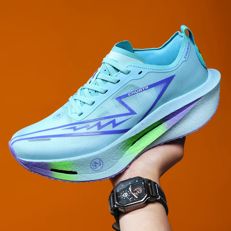 Supercritical E-TPU Marathon Running Shoes Men Women High-quality Road Jogging Shoes Light Comfy Sneakers Mesh Training Shoes