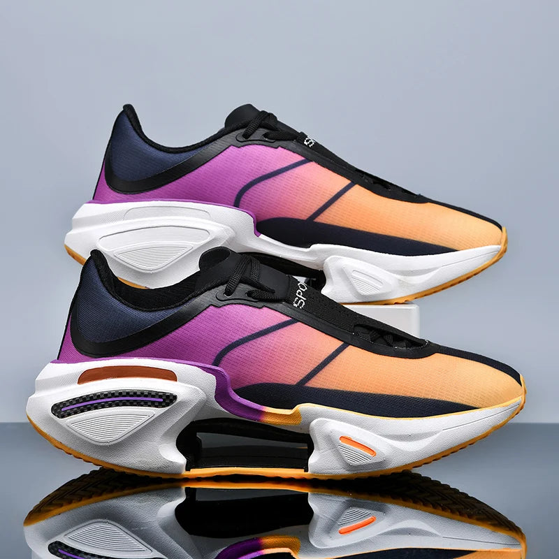 2025 New Men Sports Breathable Lightweight Comfortable Athletic Nonskid Sneakers Daily Leisure Shopping Walking Marathon Shoes